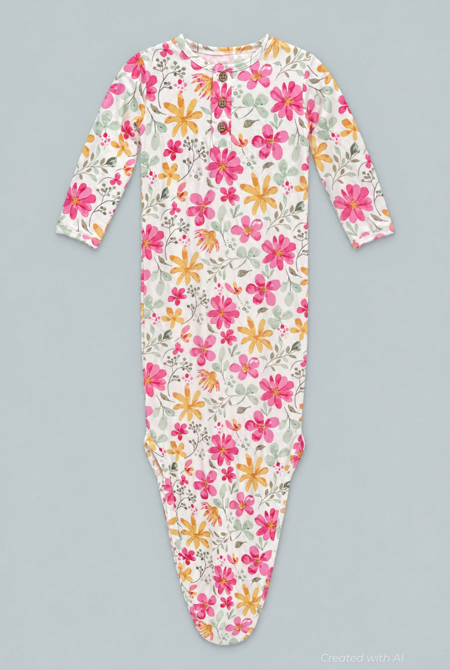 Knotted Gown - Marin - OS - Nightgown