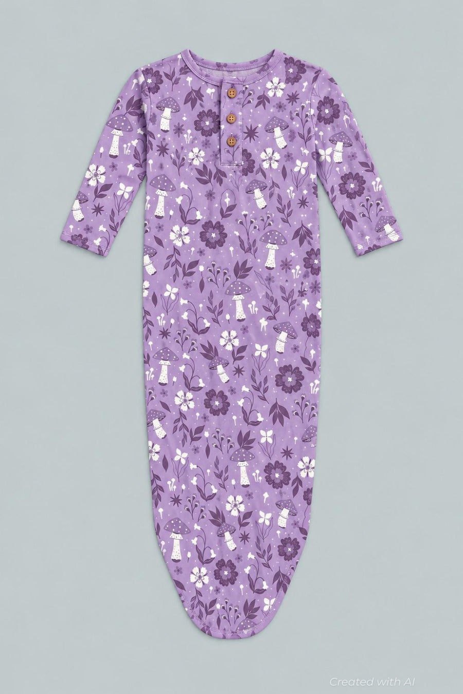 Knotted Gown - Meadow - OS - Nightgown