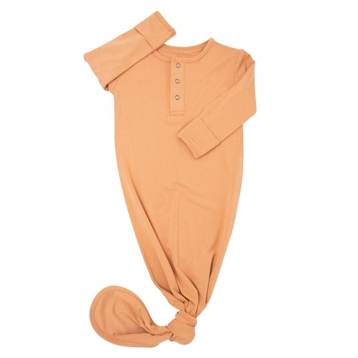 Knotted Gown - Pumpkin Spice - OS - Nightgown