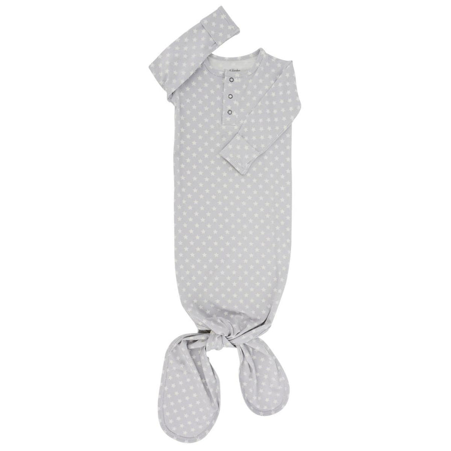 Knotted Gown - Stars Grey - OS - Nightgown