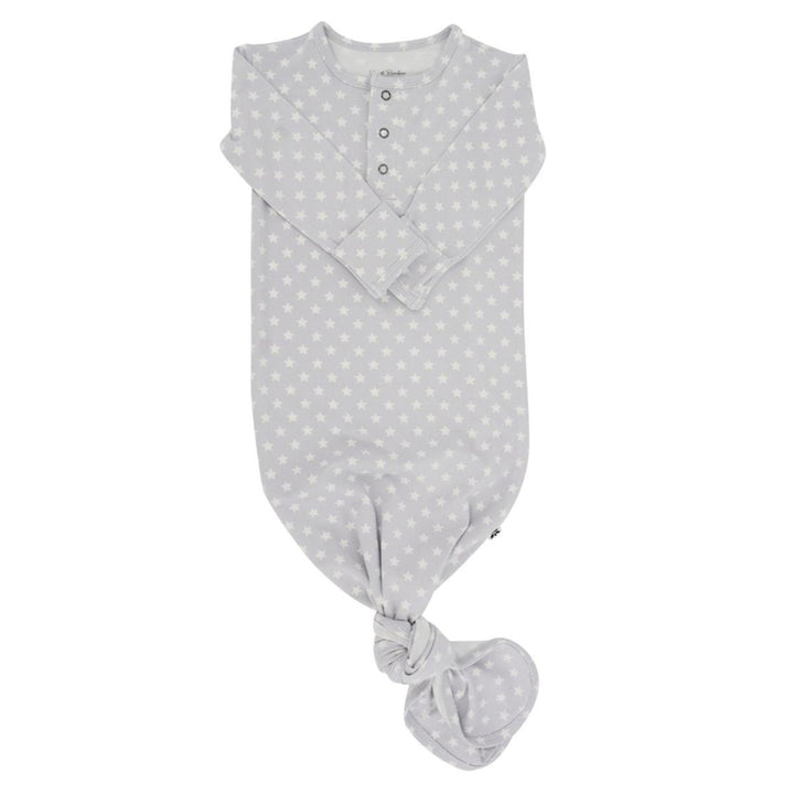 Knotted Gown - Stars Grey - OS - Nightgown