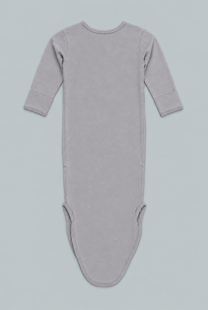 Knotted Gown - Steely Grey - OS - Nightgown