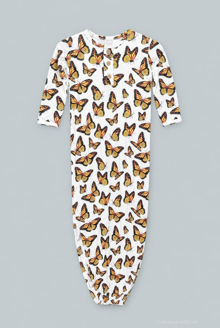 Knotted Gown - The Great Migration - OS - Nightgown
