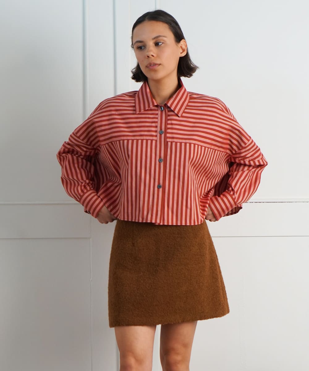 Ellie Button Down - Striped