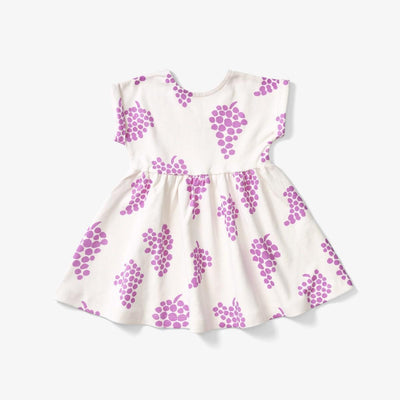 Scoop Back Dress - Grape Mulberry
