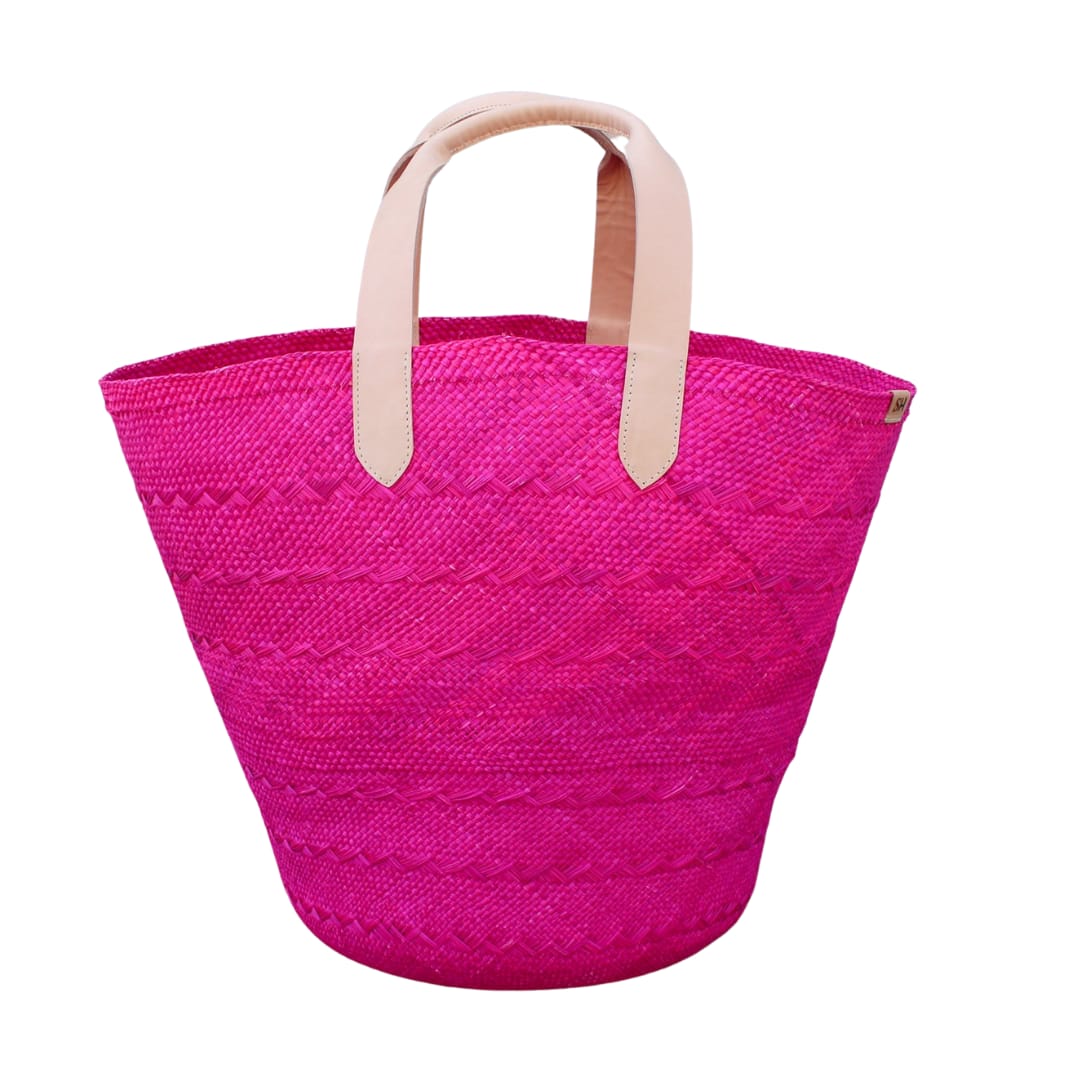 Maracaibo Hot Pink Large Basket