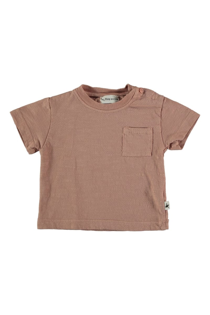 Organic Basic Baby T-Shirt - Terra Cotta