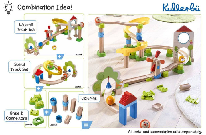 Kullerbu Windmill 25 Piece Starter Track Set - Track Set