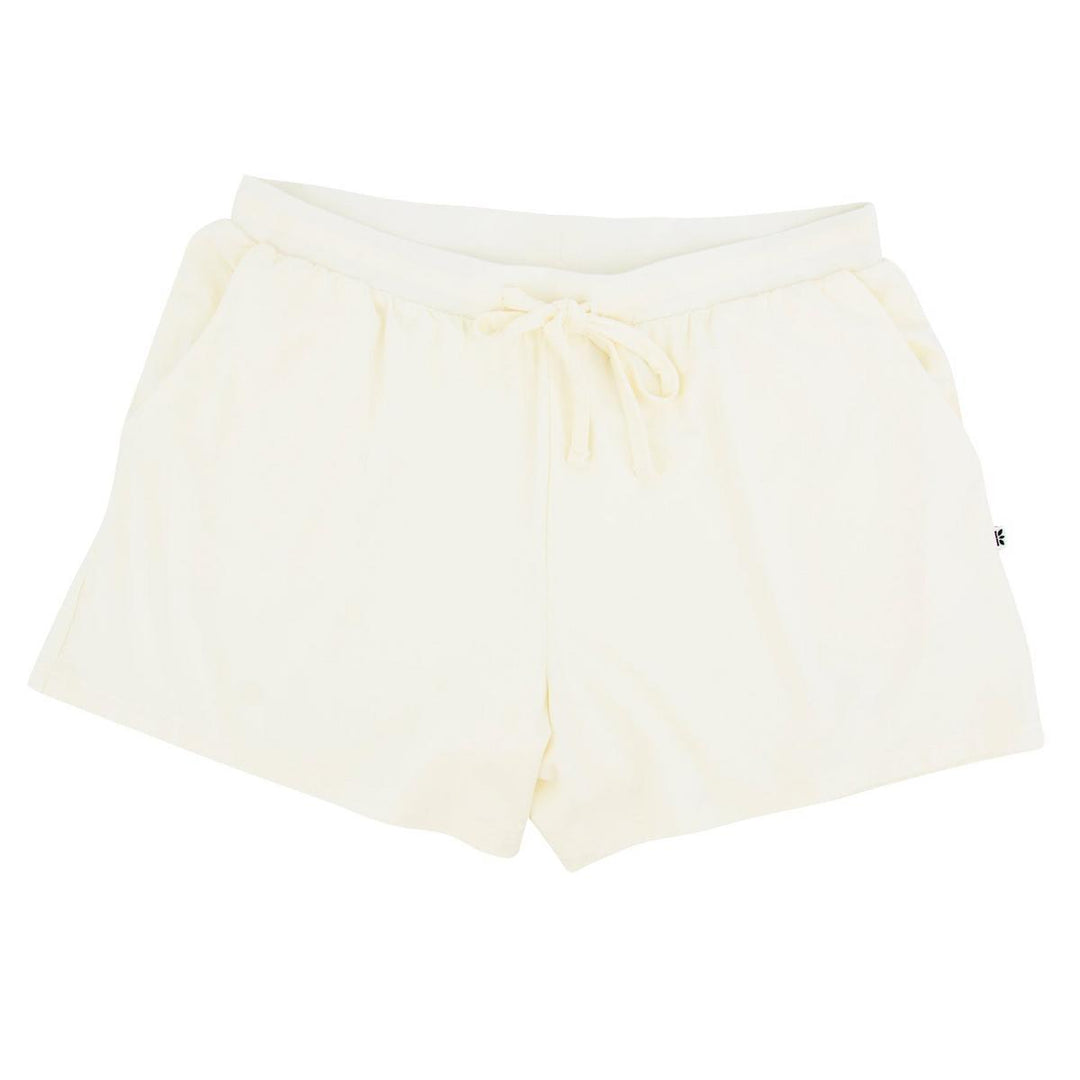 Ladies' Lounge Shorts - Whispery White