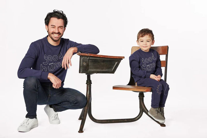 Good Human Adult Sweatshirt - Navy