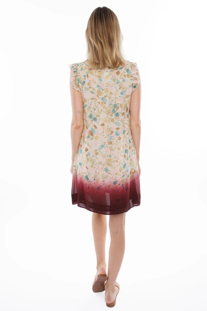 Patsy Dress - Ecru Combo