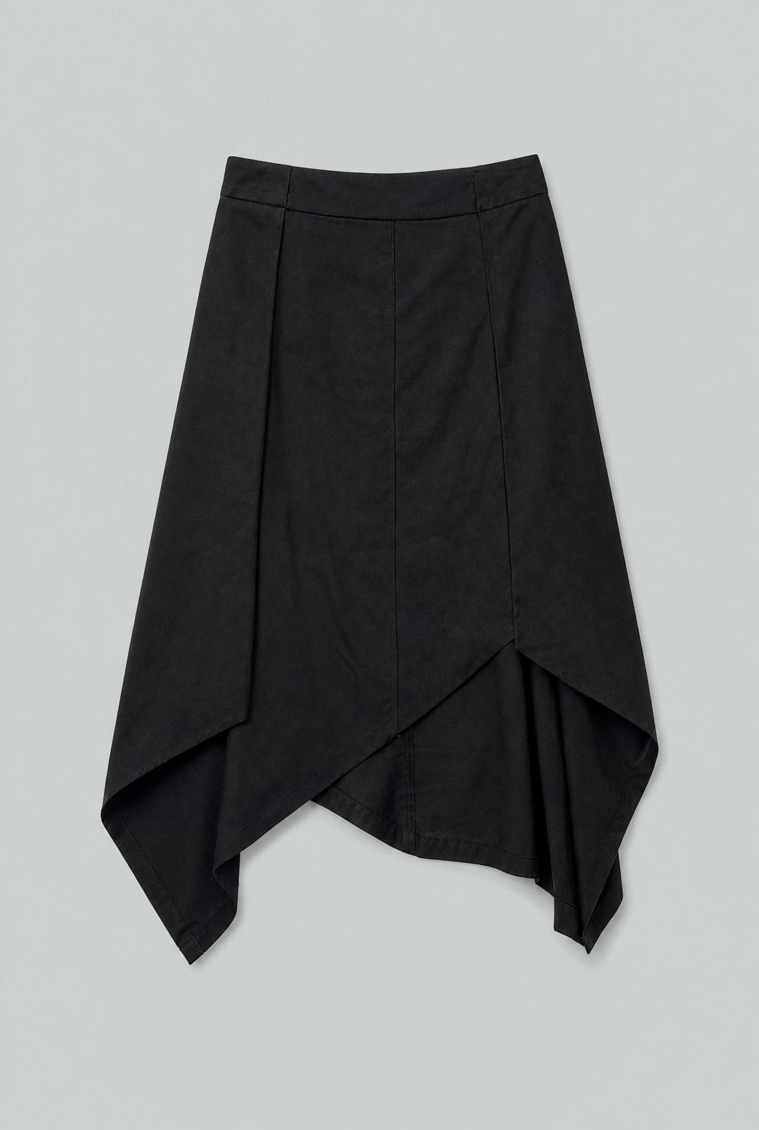Wool Suiting Skirt - Black
