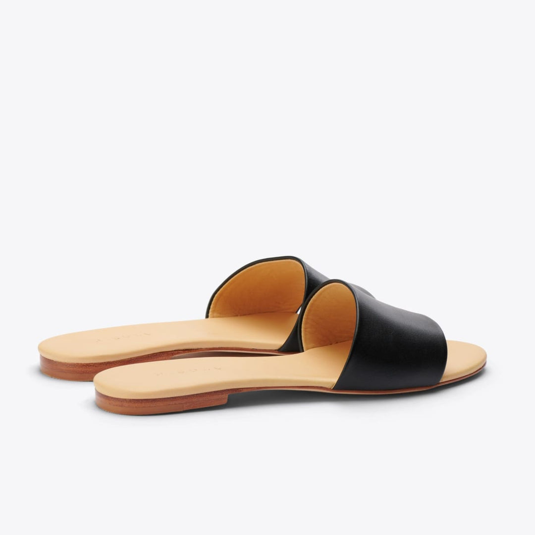 Isla Slide Sandal - Black