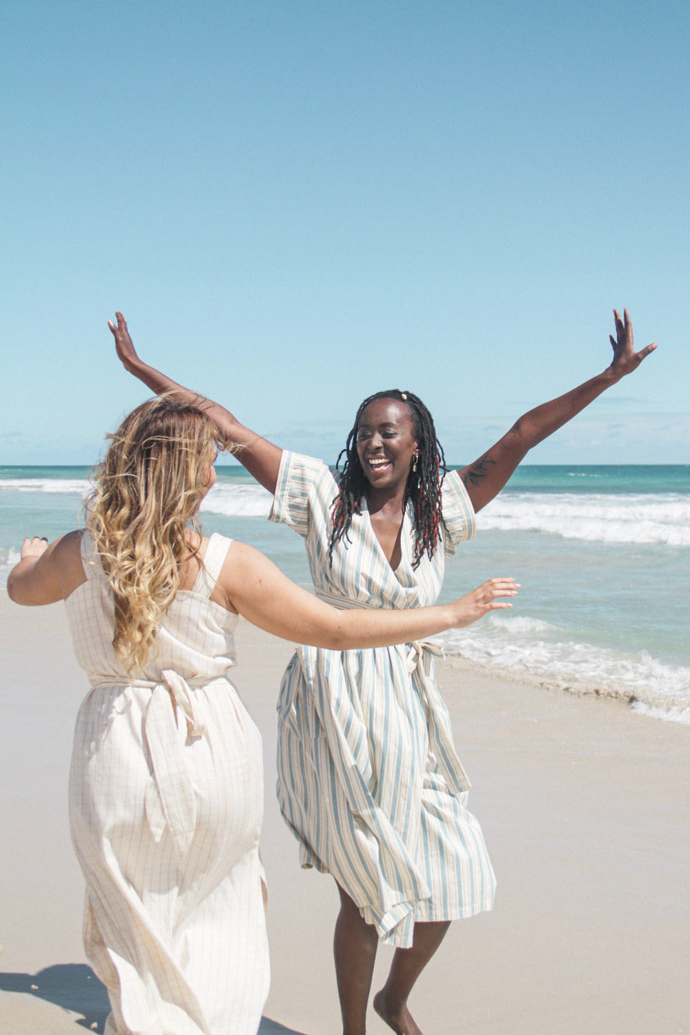 Maï Wrap Dress - Isle