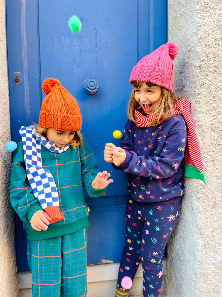 Confetti Kid Sweatshirt - Blue Ribbon Confetti