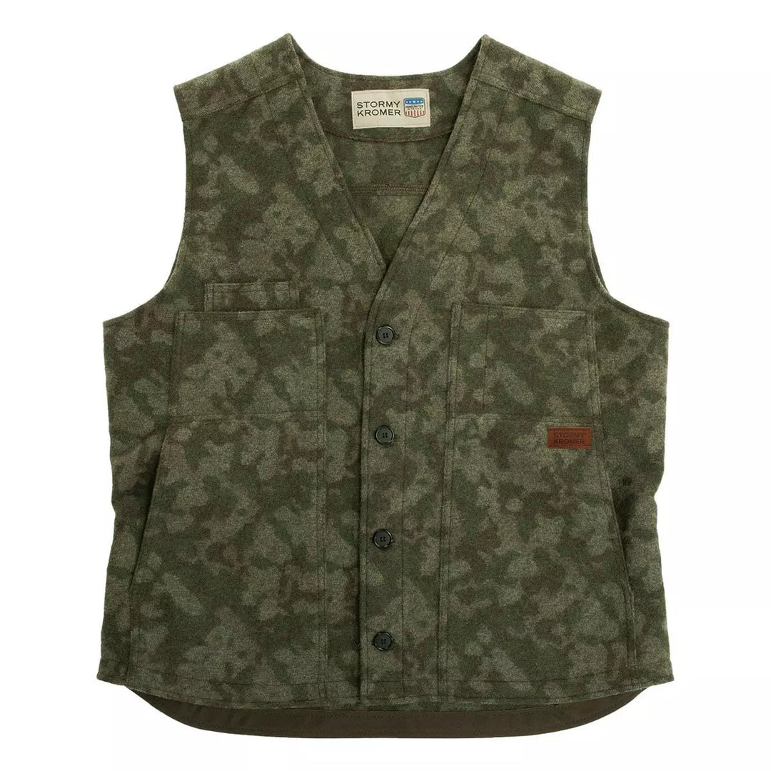 Button Vest - Ottawa Camo