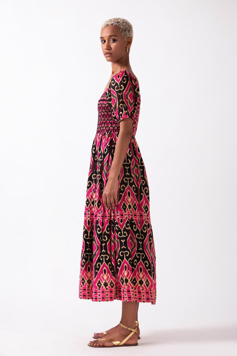 Merris Midi Dress - Black