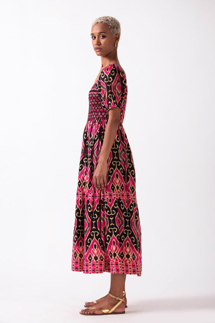 Merris Midi Dress - Black