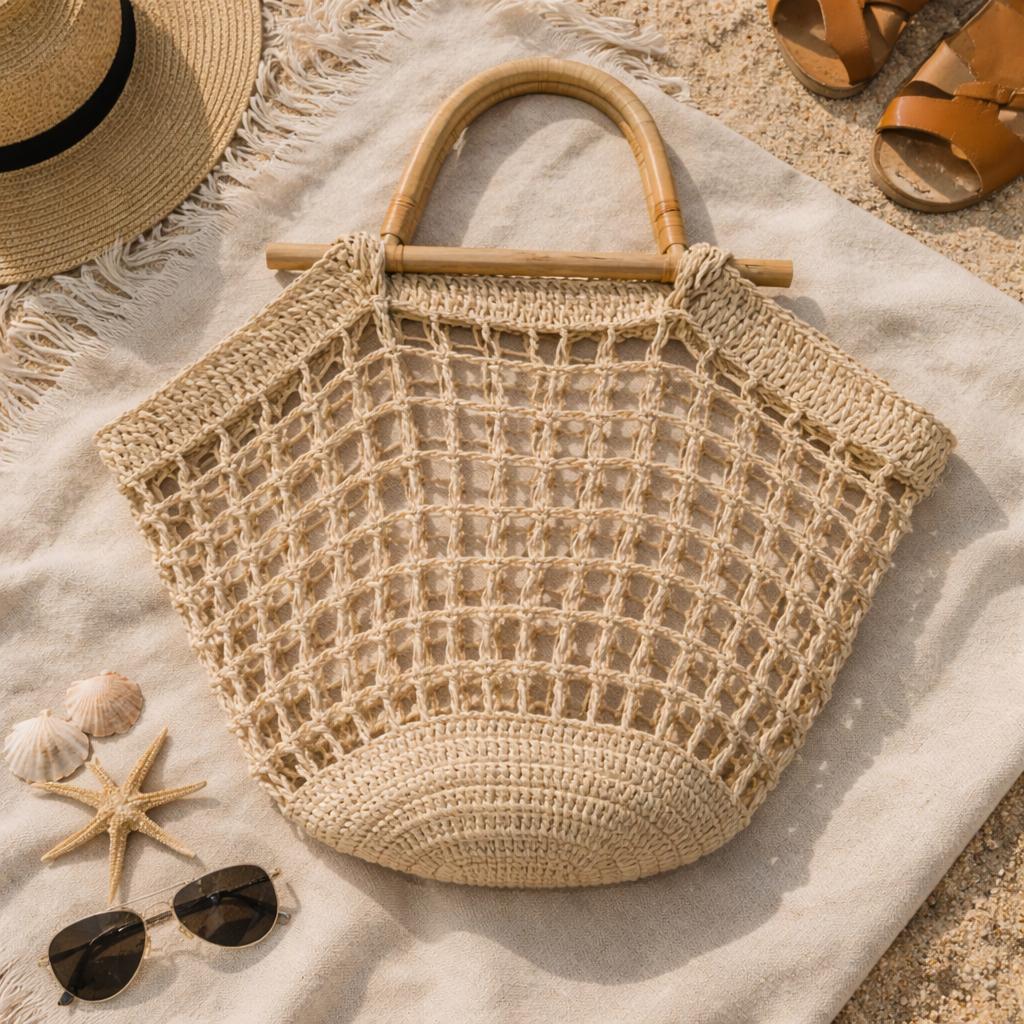 The Marina Bag - Beige