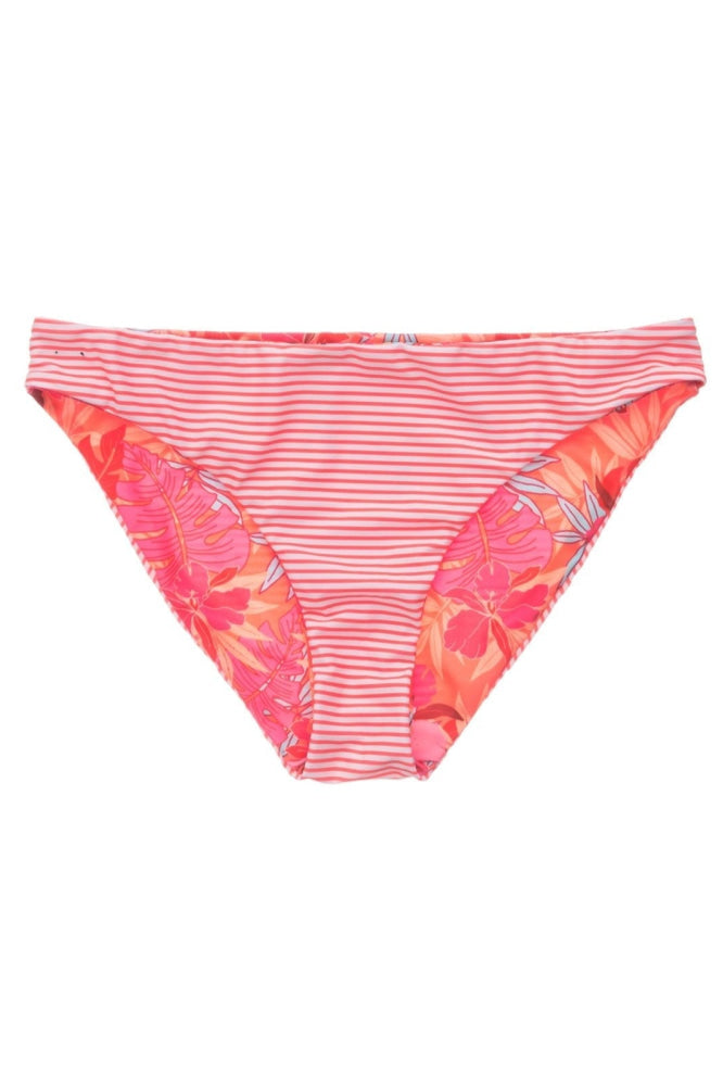 Ladies Reversible Bikini Bottom - Tropical Punch - Bikini Bottom