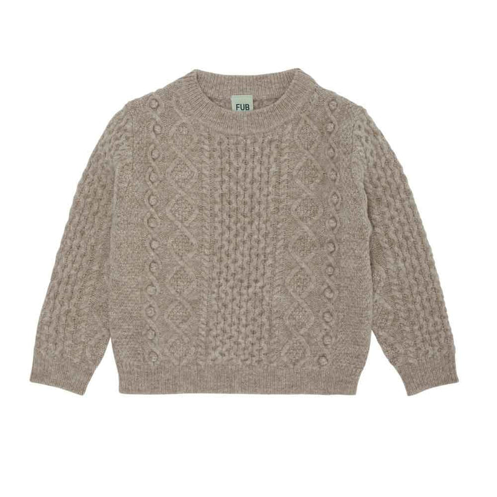 Lambswool Sweater - Oatmeal Sweaters FUB 