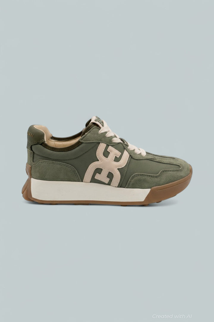 Langley 3 Sneakers - Olive Mult - 6 - Sneaker