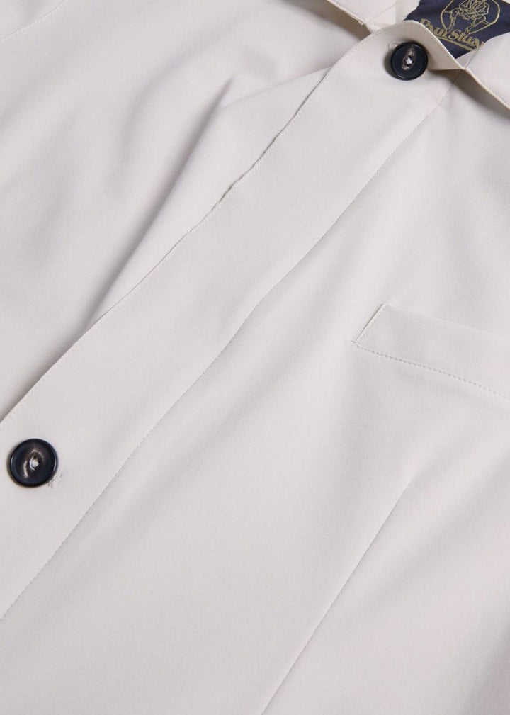 Laser Cut Jersey Blazer - Stone - Blazer