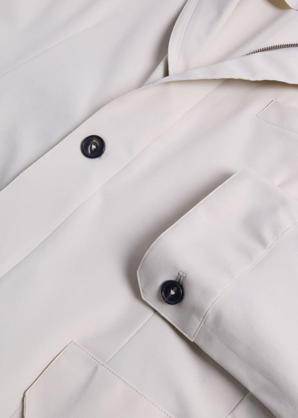 Laser Cut Jersey Blazer - Stone - Blazer