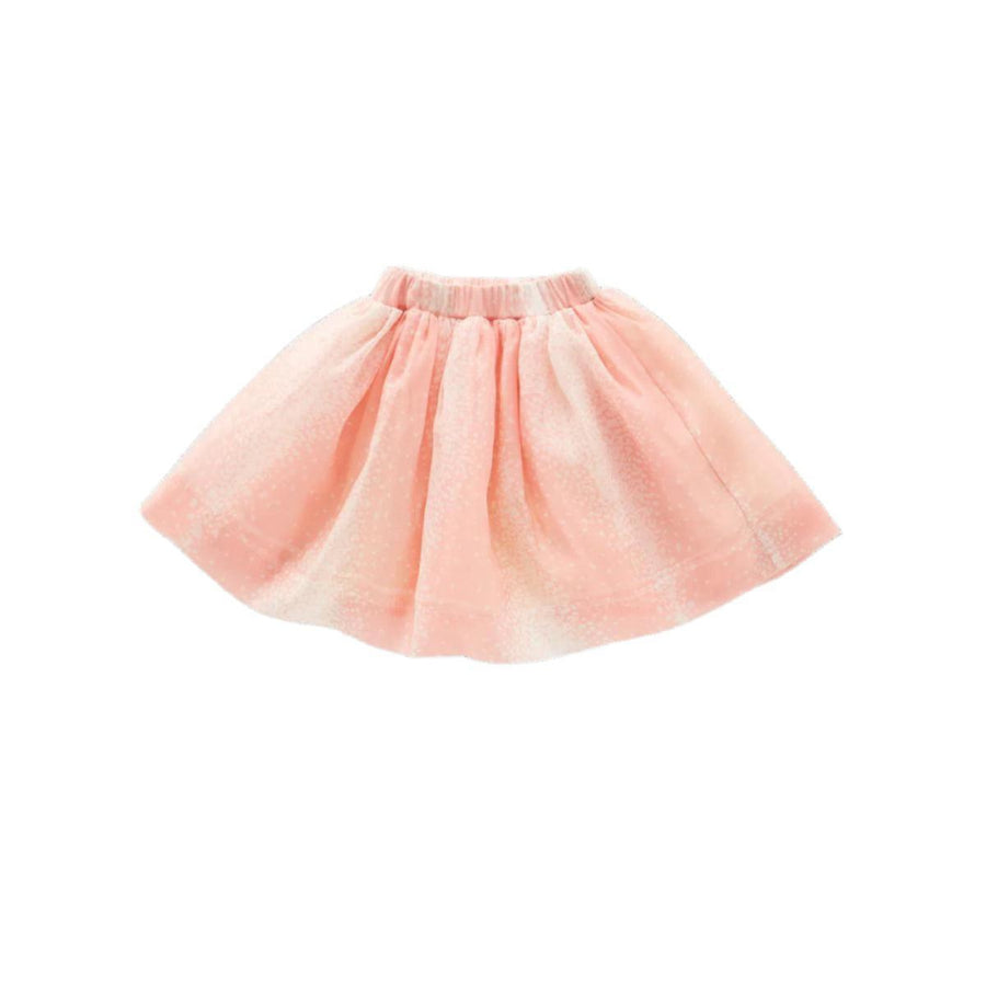 Layered Organza Skirt - Pink - Skirt