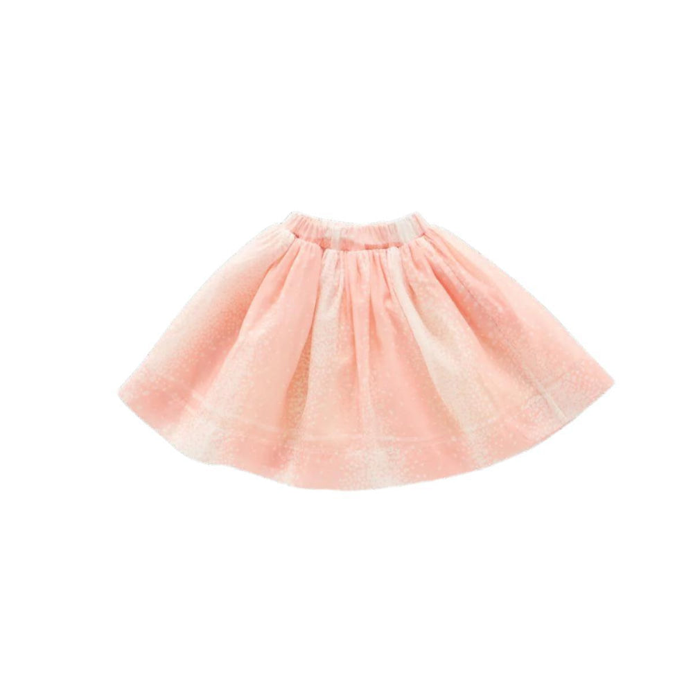Layered Organza Skirt - Pink - Skirt