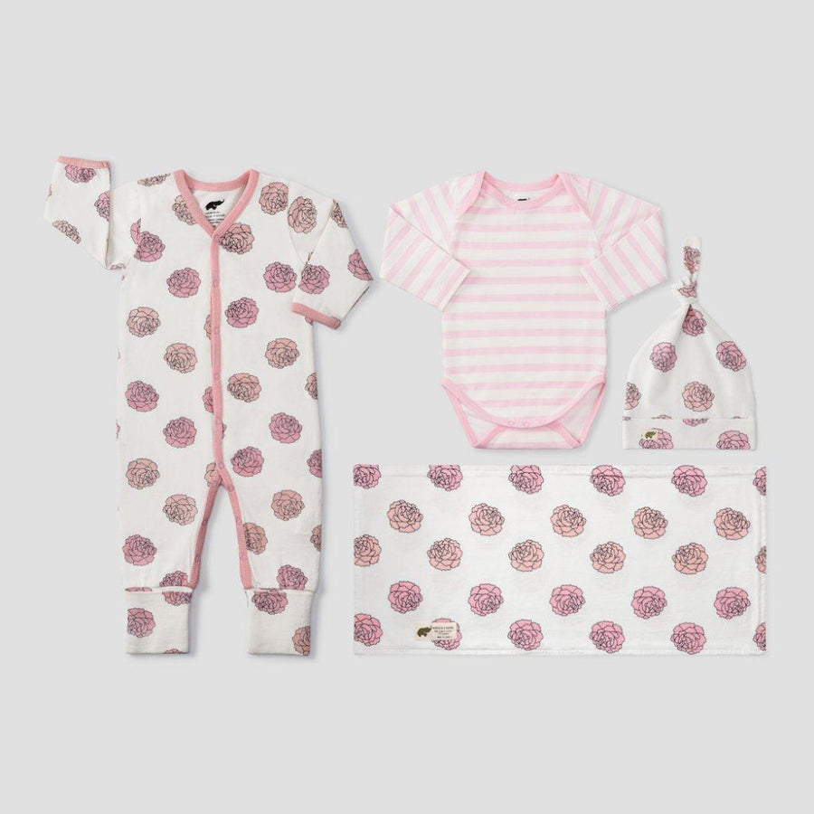 Layette Gift Set - Flower Power - Pajamas