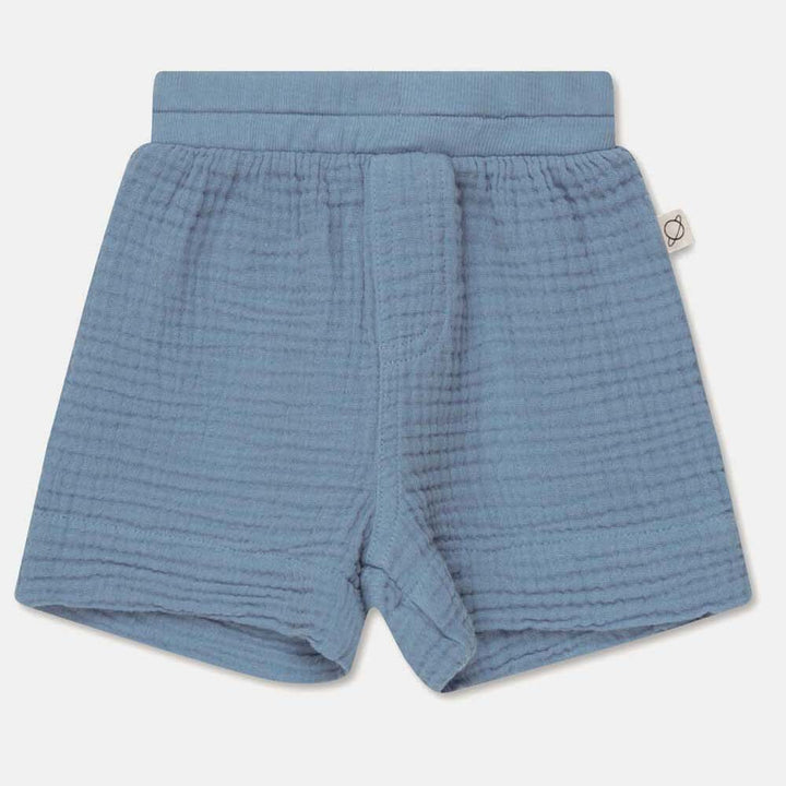 Gauze Baby Bermuda Shorts - Sky Blue Shorts My Little Cozmo 