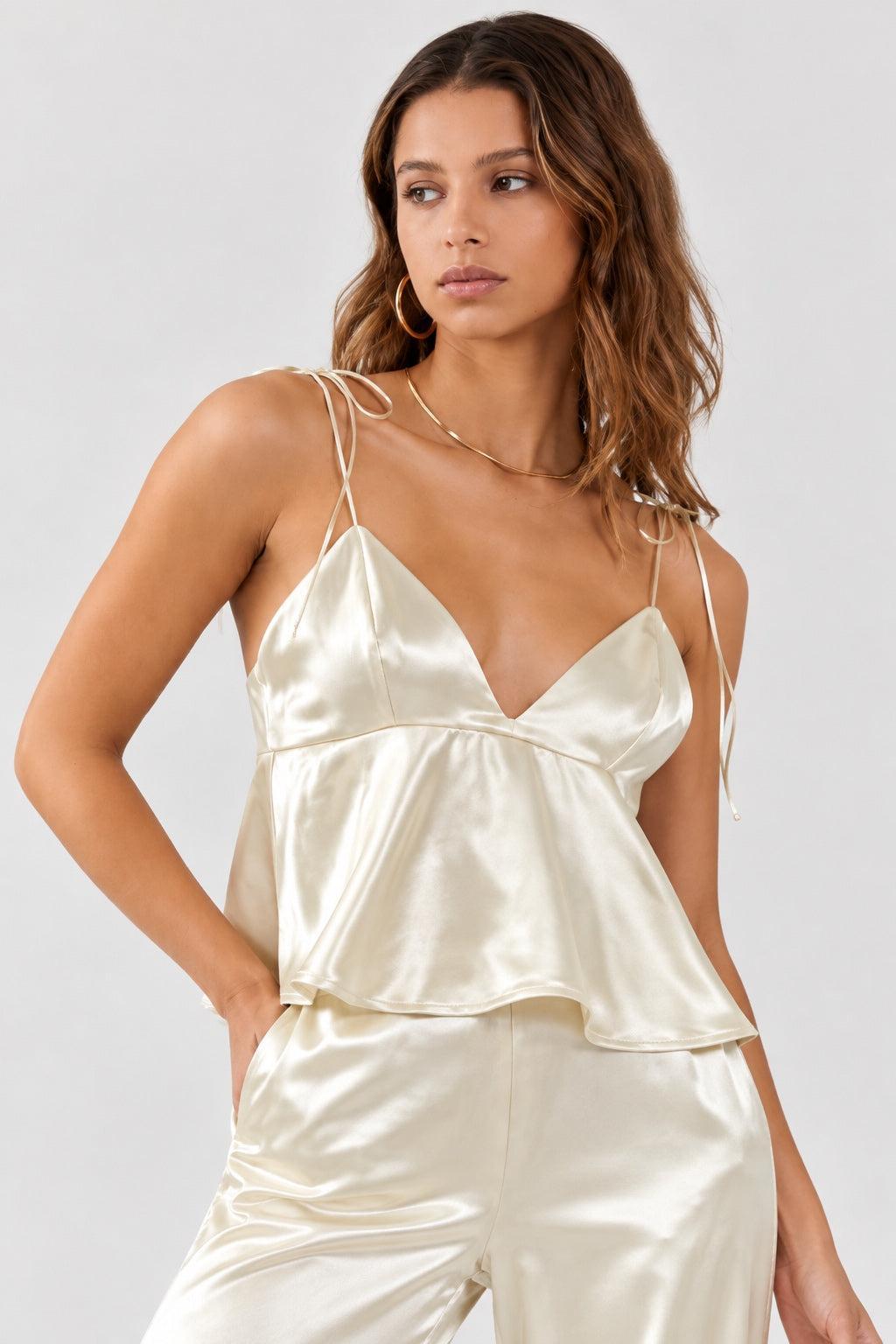 Silky Strappy Cami