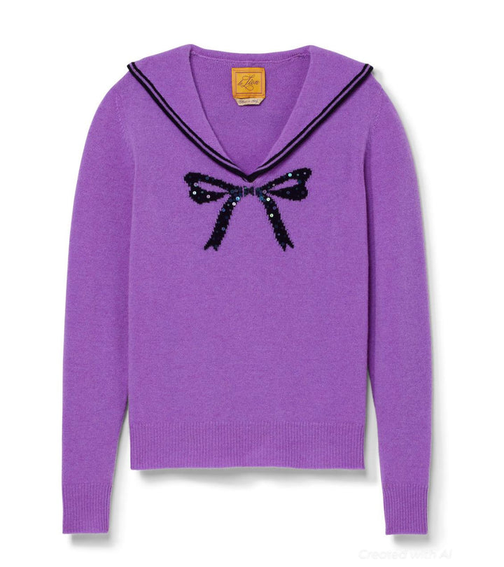 Le Sailor Moon Pullover - Wisteria - Sweater