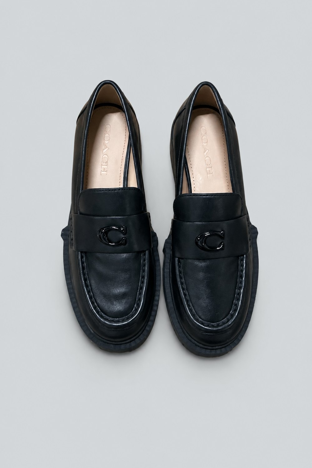 Leah Loafers - Leather/Black - Loafers