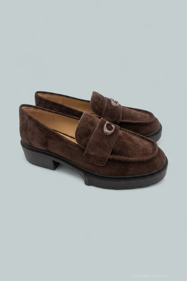 Leah Sud Loafer - Maple - 8 - Loafers