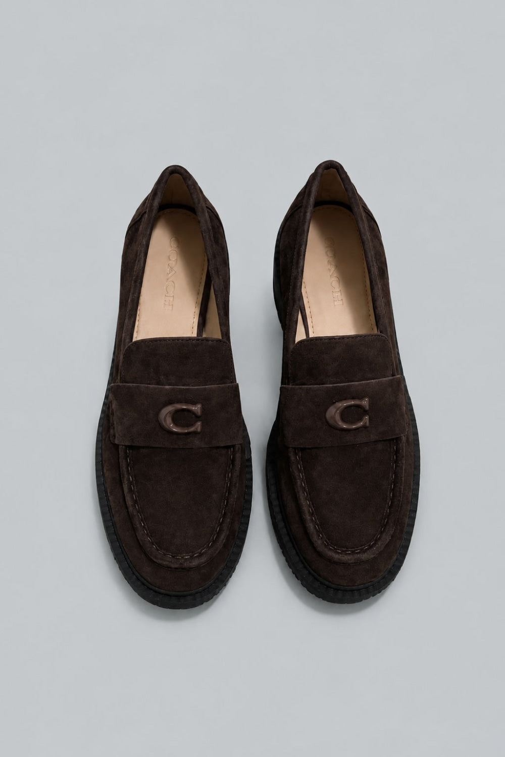 Leah Suede Loafers - Maple - Loafers