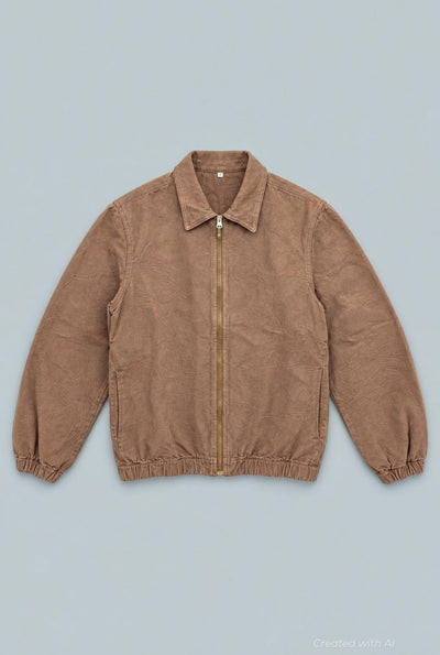 Leandra Jacket Floral Denim - Mocha Denim Jaquard - S - Jacket