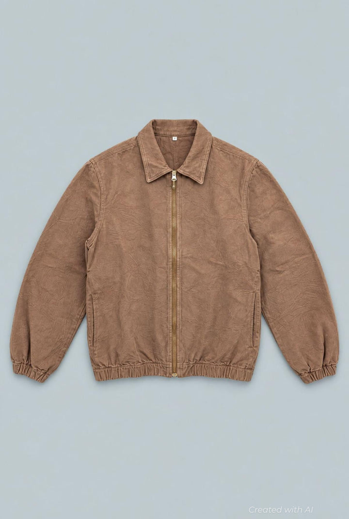Leandra Jacket Floral Denim - Mocha Denim Jaquard - S - Jacket