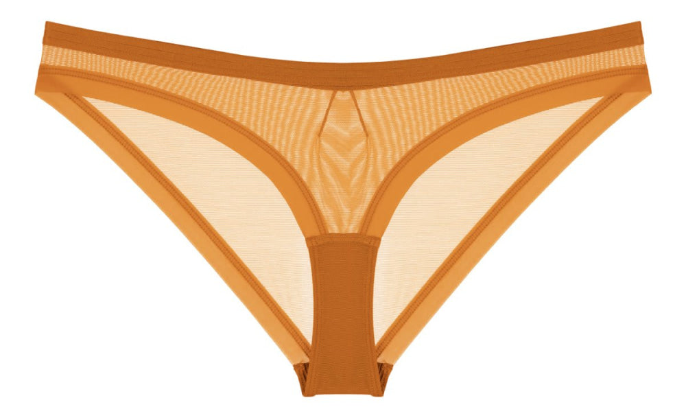 Learn From Your Body Brazilian Briefs - Mustard - FINAL SALE - Underwear