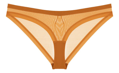 Learn From Your Body Brazilian Briefs - Mustard - FINAL SALE - Underwear
