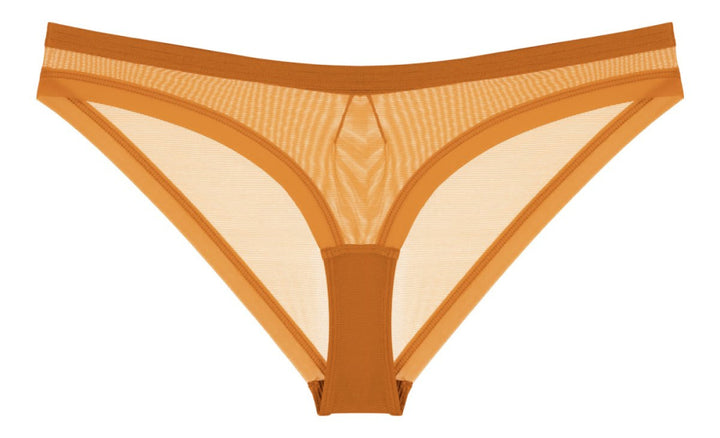 Learn From Your Body Brazilian Briefs - Mustard - FINAL SALE - Underwear