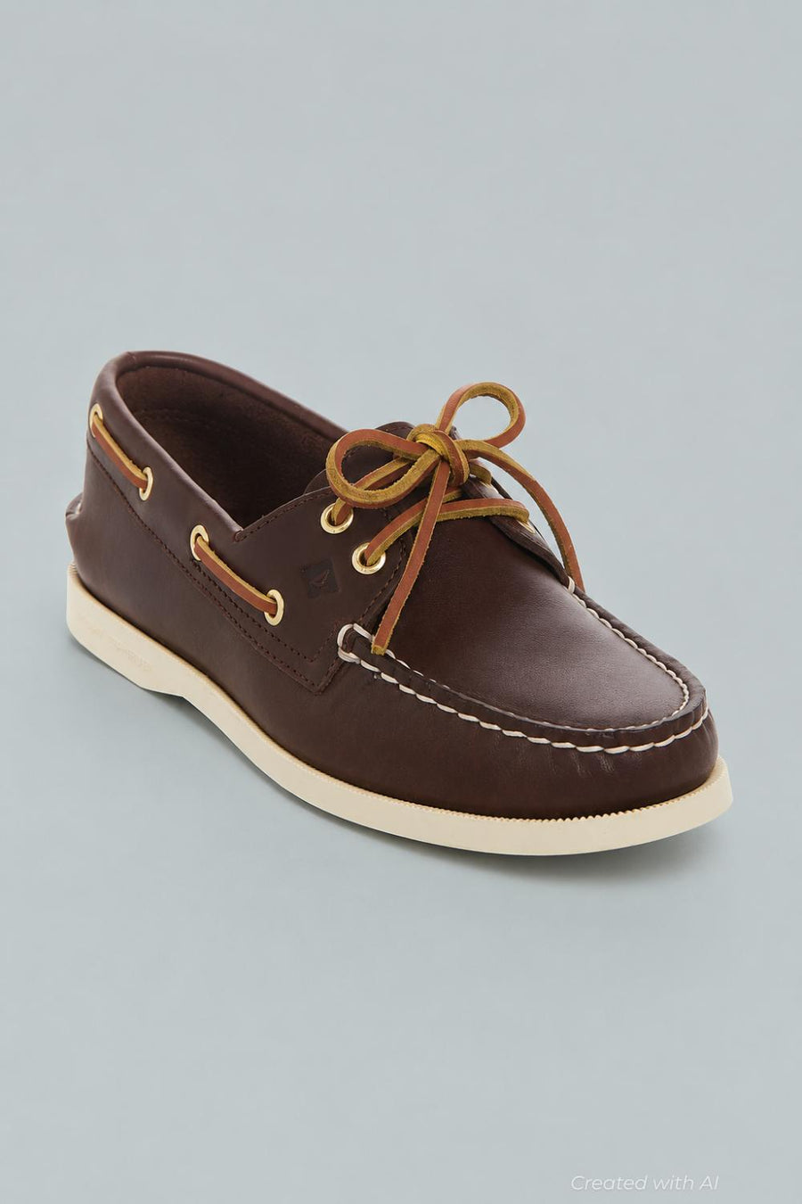 Brown Leather Loafer - Brown - 37 - Loafers