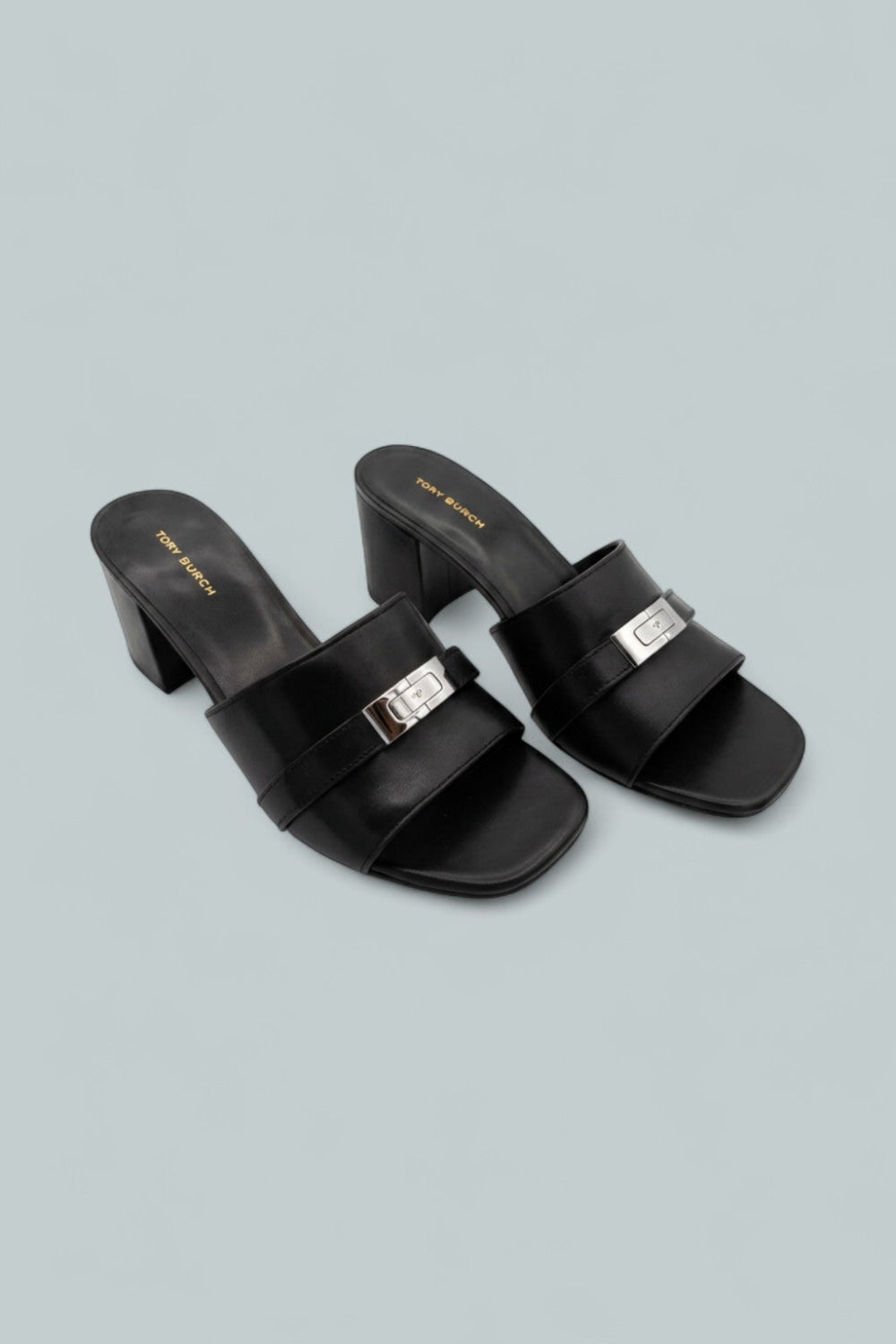 Leelee Heeled Mule - Perfect Black - 7.5 - Mules