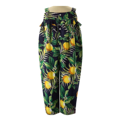 Lemon Ruffle Jumpsuit - Jumpsuit
