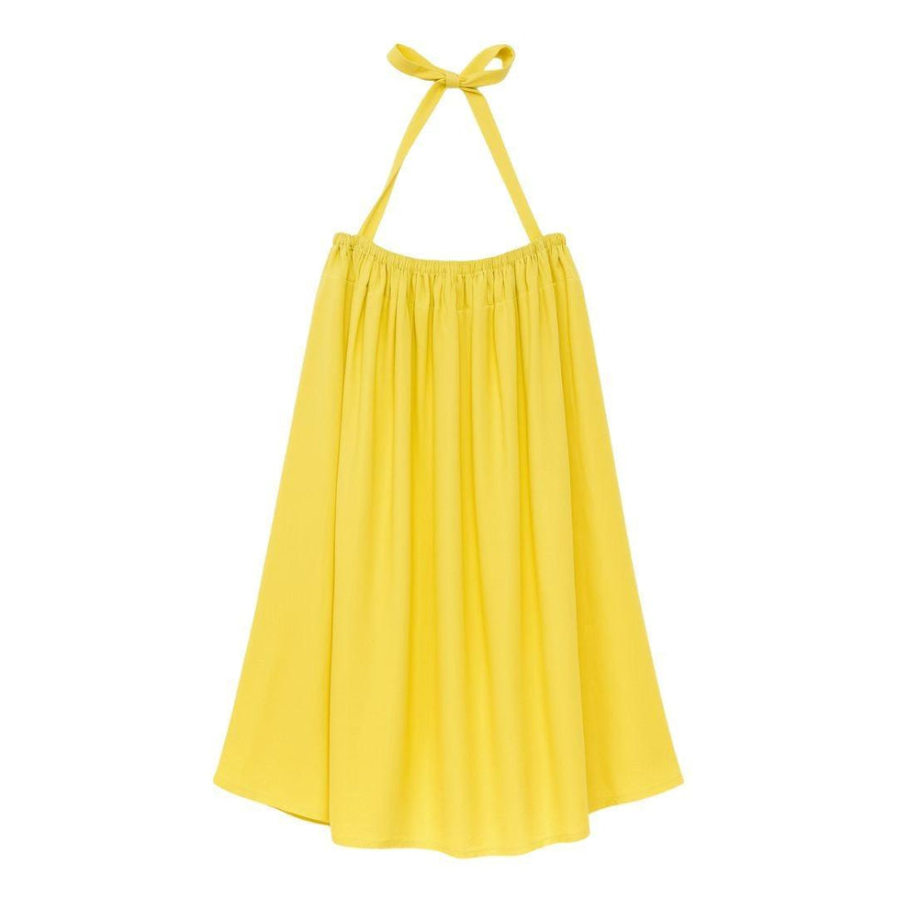 Lemon Summer Halter - Yellow - Dresses