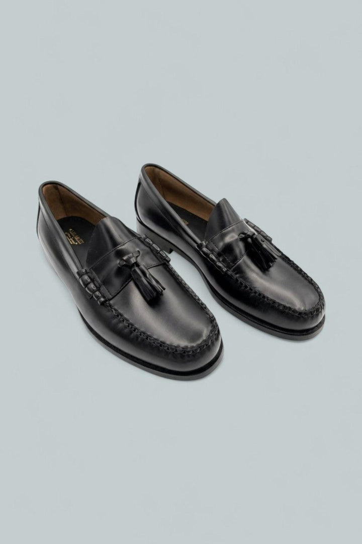 Lennox Weebaz Slip On Tassel Loafers - Black - 12 - Loafers