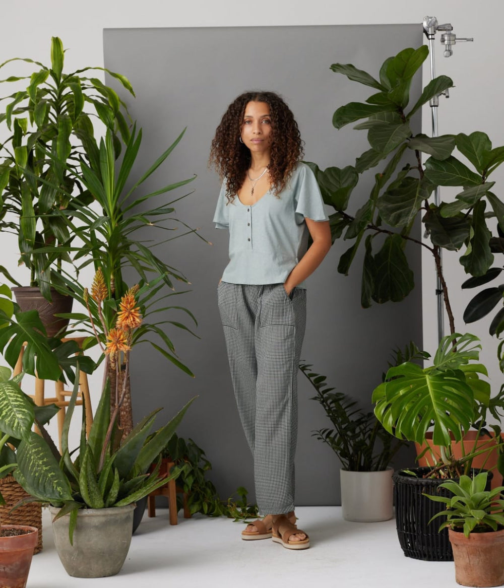 Leonora Top - Tide Pool - Shirt