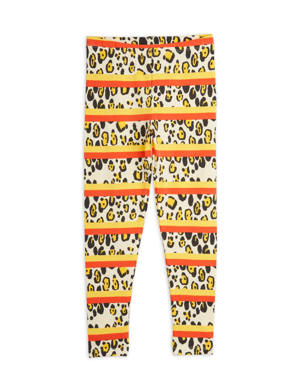 Leopard Stripe Aop Leggings - Multi - Leggings