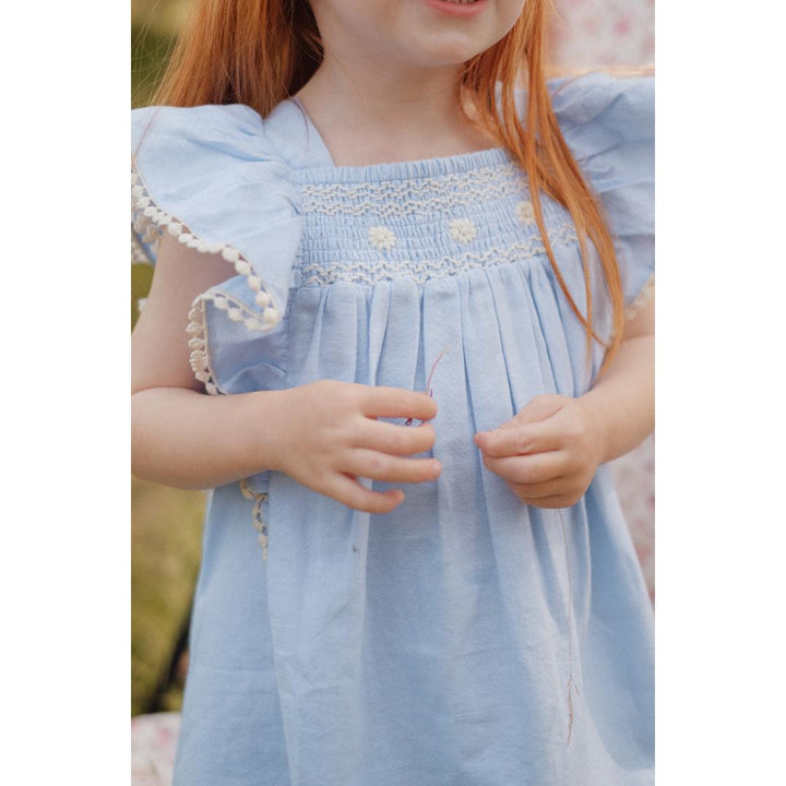 Martine Dress - Light Blue